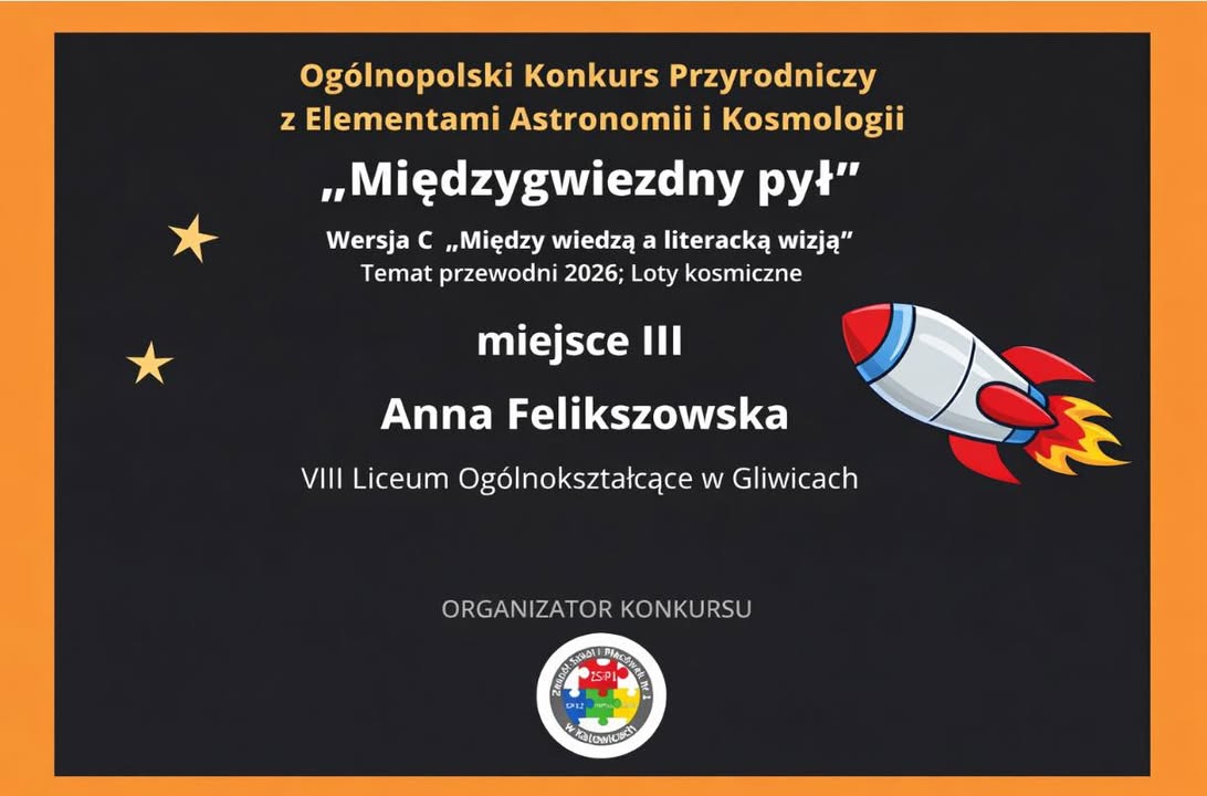 Sukces Konkurs Duma Szko Mi Gliwice